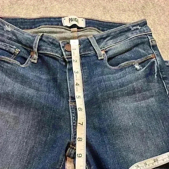 PAIGE Verdugo Crop in Ramona Destination, Size 28. - Picture 9 of 12